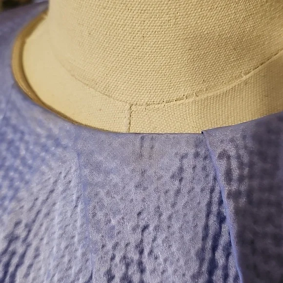 Poleci 100%silk Lavender Top - Picture 4 of 12